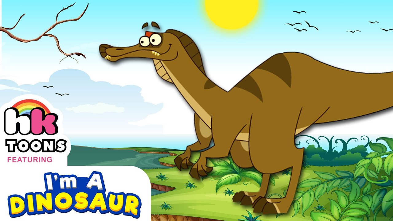 NEW! Baryonyx - Dinosaur Cartoons For Children | Hooplakidz Toons