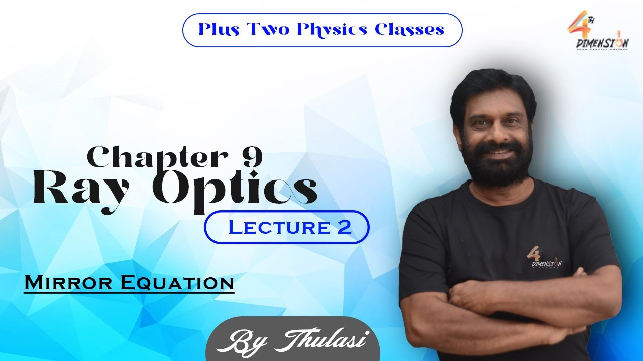 Chapter 9 Ray Optics Mirror Equation Lecture 2 +2 Phy Classes