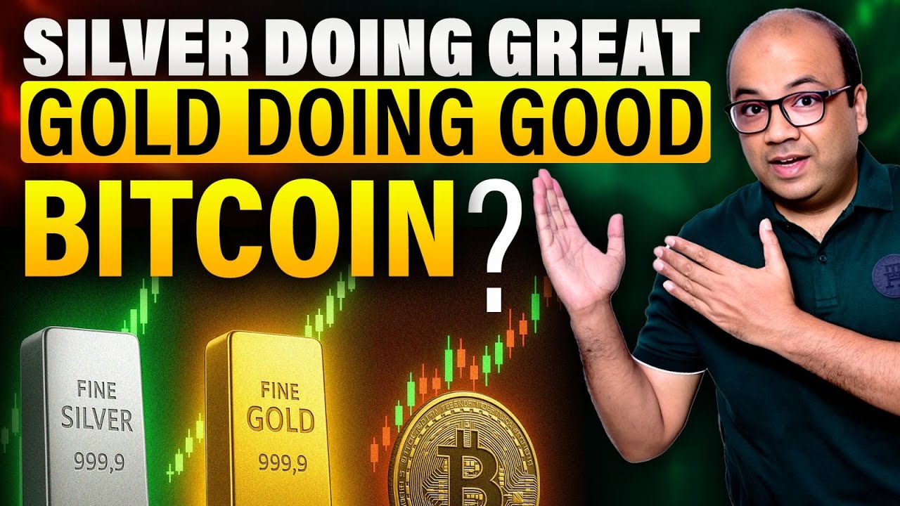 Silver Doing Great, Gold Doing Good, Bitcoin?