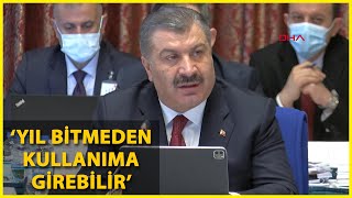 Bakan Koca Turkovac Acil Kullanım Onayına Müracaat Etmiştir