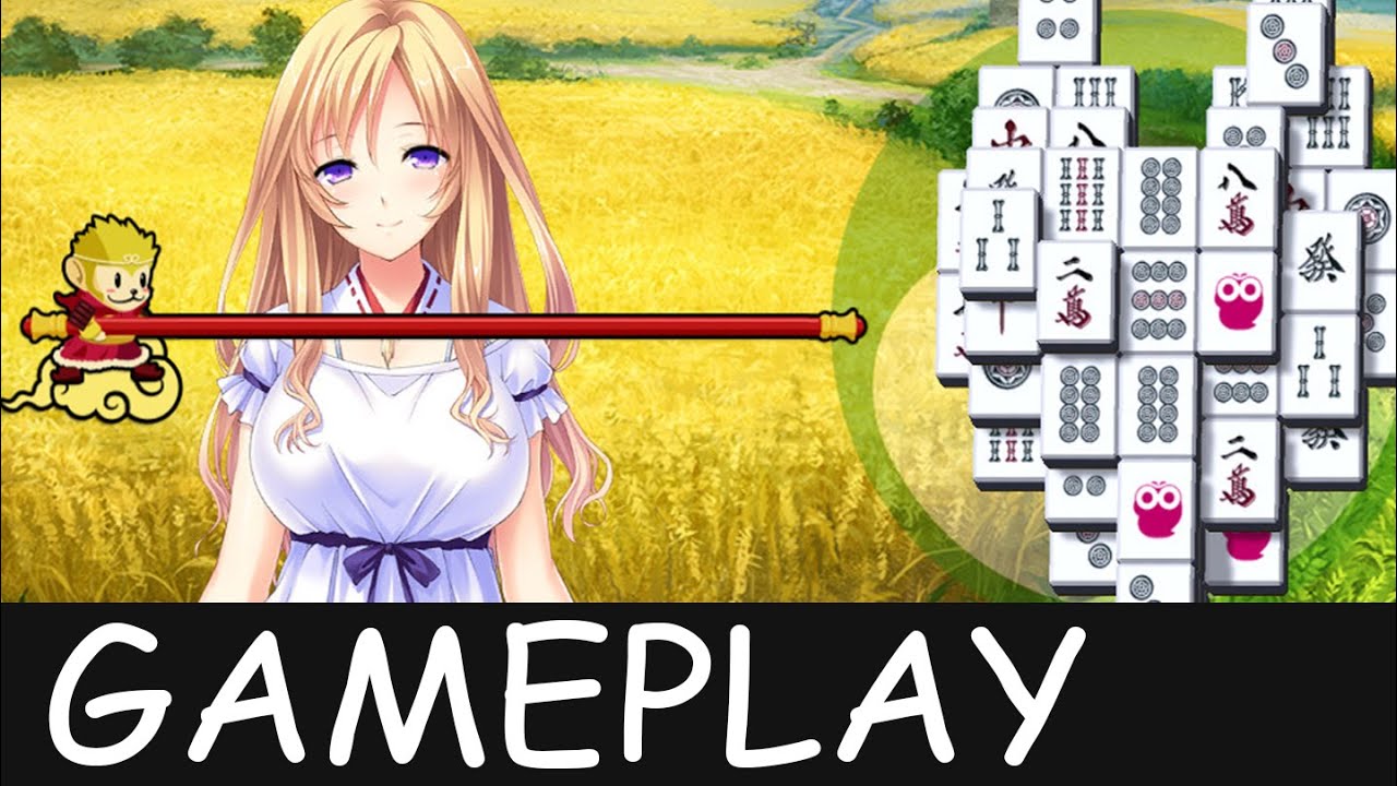 Pretty Girls Mahjong Solitaire [GREEN] /GAMEPLAY/