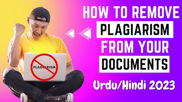 How To Remove Plagiarism From Thesis, Proposals, Assignments and Documents|Avoid Plagiarism Using Ai