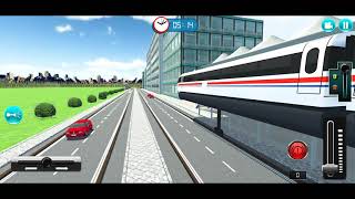 Modern Train Simulator Drive Trailer Final 3D Android Game play(Promo) screenshot 4