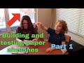 Paper airplane building and testing (part 1)