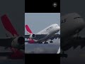 Qantas Airbus A380  take-off. Absolute GIANT!