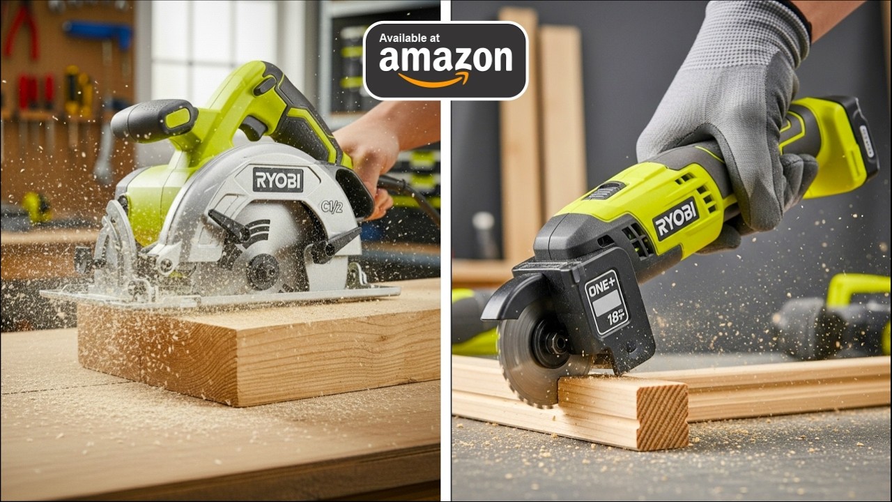20 Nuevas Herramientas Ryobi de Amazon Que Están a Otro Nivel