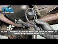 How to Replace Crankshaft Position Sensor 1997-2006 Jeep Wrangler