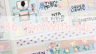 B6 Plan With Me / Feat Peach Pom