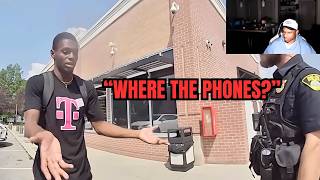 T-Mobile Employee ROBBED Own Store At Gunpoint