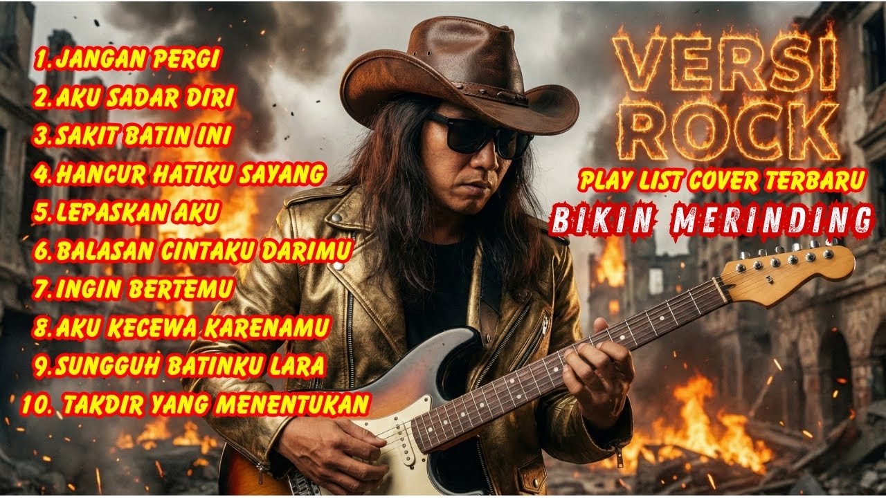 🛑 FULL ALBUM‼️COVER ROCK | PAS BANGET BUAT YANG LAGI PERJALANAN | SLOWROCK MALAYSIA POPULER