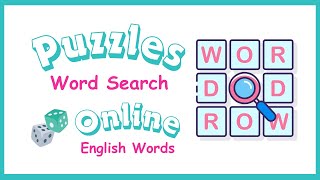 Interactive Puzzles Online, ESL Vocabulary Puzzles Online, Word Seek Puzzles, and Word Search Puzzle screenshot 2