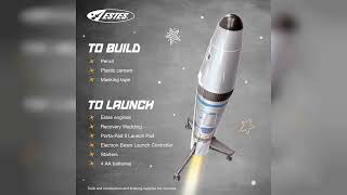 Overview: Estes 7283 Destination Mars MAV Rocket-Building Kit, Beginner Flying-Rocket Model Kit ...