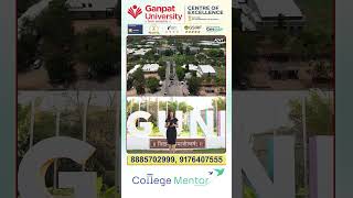 Start your career with Ganpat University | Admissions Open 2026 – Limited Seats | Apply Now