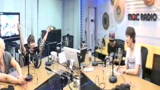 120815 Simsimtapa - Kyuhyun lipsyncing to his OST