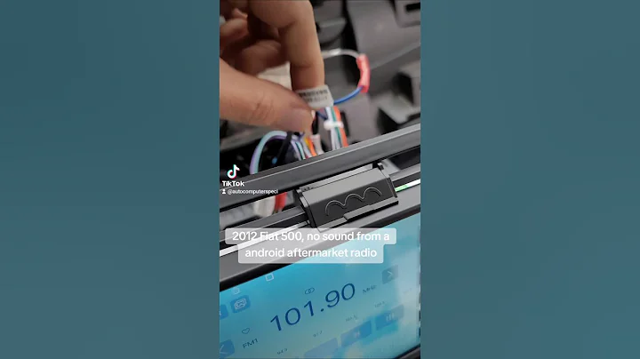 Android aftermarket radio install, no sound out #audioupgrade #stereoupgrade #caraudio #autosounds