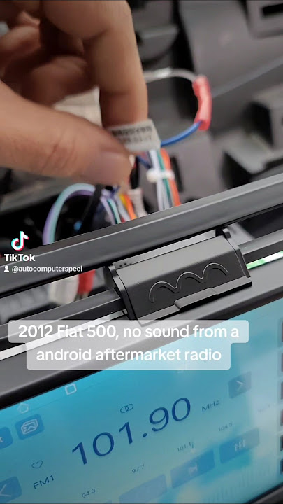Android aftermarket radio install, no sound out #audioupgrade #stereoupgrade #caraudio #autosounds
