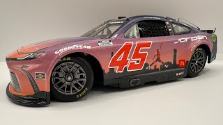 Review: 2024 Tyler Reddick #45 Jordan Brand Jumpman Chicago Toyota Camry 1/24 NASCAR Diecast
