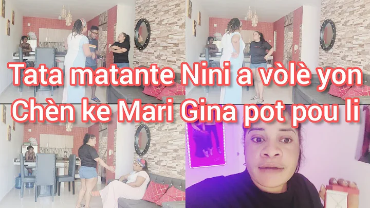 Tata mantante Nini vl yon chn Dyaman ke Mari Gina ...