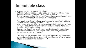 #Java #Interview Question || #Immutable Class || Important Java Concept