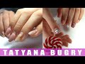 Nail Correction On Teenage Client | Cute Holiday Manicure | Russian, Efile Manicure
