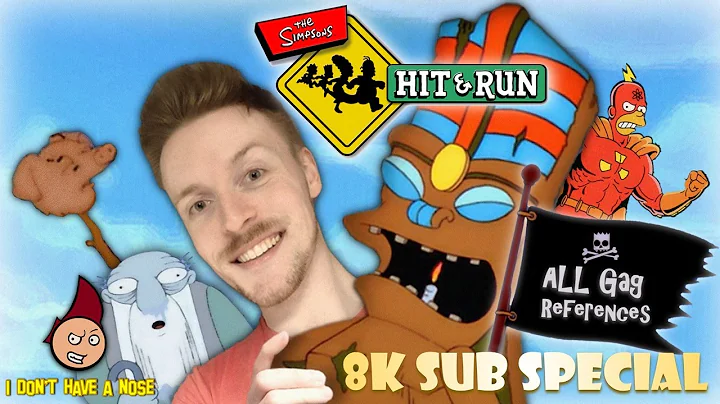 The Simpsons: Hit & Run, PS2 | ALL Gag References | 8K Sub Special