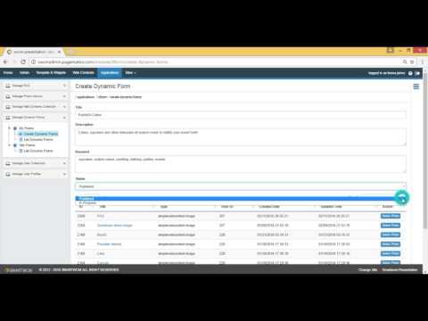 Smartwcm 6 0 0   Add Dynamic Forms Tutorial
