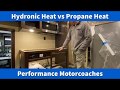 Oasis Hydronic Heat vs Propane Heat