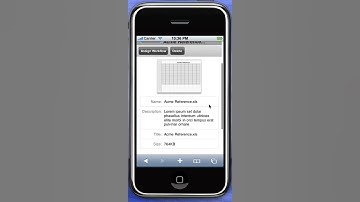 Alfresco Share For iPhone - HTML Prototype - User Story Two