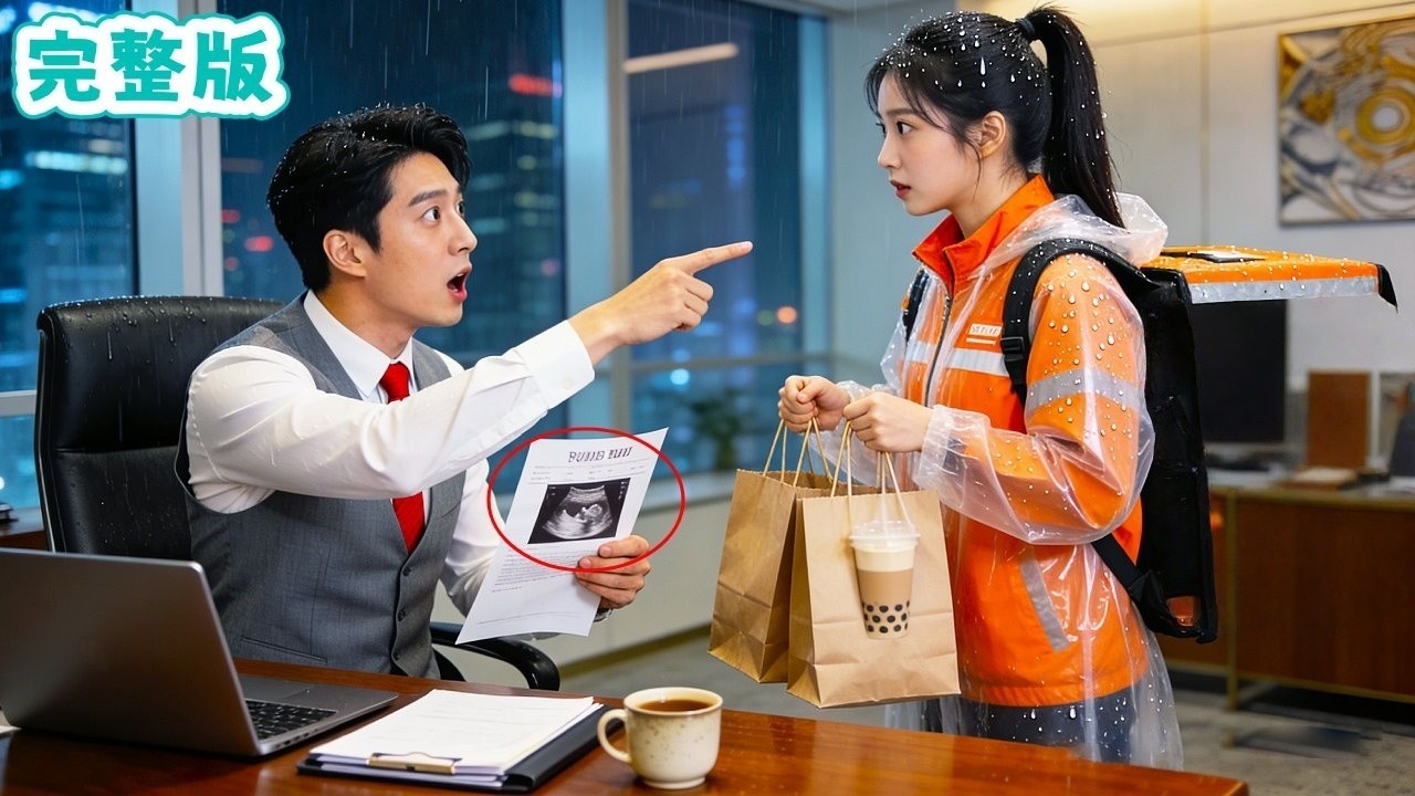 外賣妹誤闖總裁房，懷三胞胎後被霸總寵上天