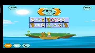 River IQ chapter 1 Logic 17 animals 🐵🐔🐶🐷