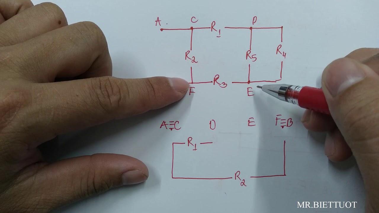 Tutorial Cách vẽ lại sơ đồ mạch điện lý 11 đơn giản và dễ hiểu