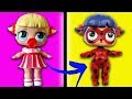 Muñeca LOL de ladybug | Como se hace | Marinette y Adrien