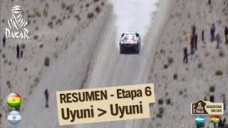 Resumen de la etapa 6 - Coche/Moto - (Uyuni / Uyuni)