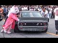 【ケンメリEG壊れちゃった】 爆音大会 J NATION リバティーウォーク LibertyWalk 旧車 街道レーサー 直管 シャコタン 車高短 Lowered Lowcar exhaust