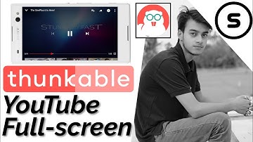 😲How to play fullscreen youtube video in thunkable app ?🔥