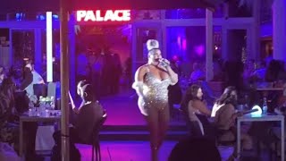 DRAG QUEEN SHOW IN THE PALACE MIAMI BEACH 2021 SPRING BREAK