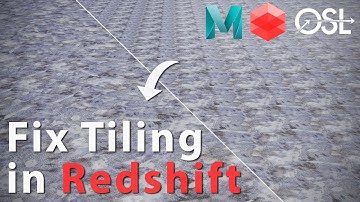 Redshift UV Randomizer with OSL and Maya | Fix Texture Tiling