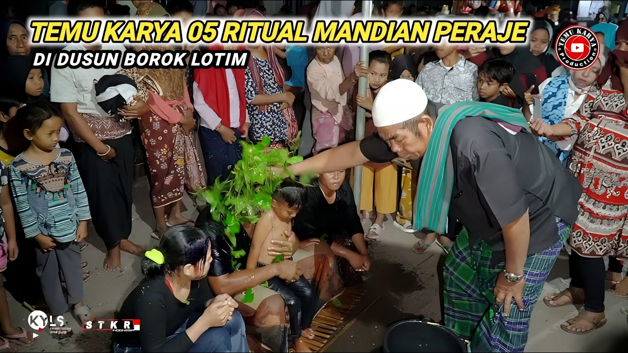 Edisi Ritual mandian peraje bareng Temu karya 05 di dusun borok Lotim