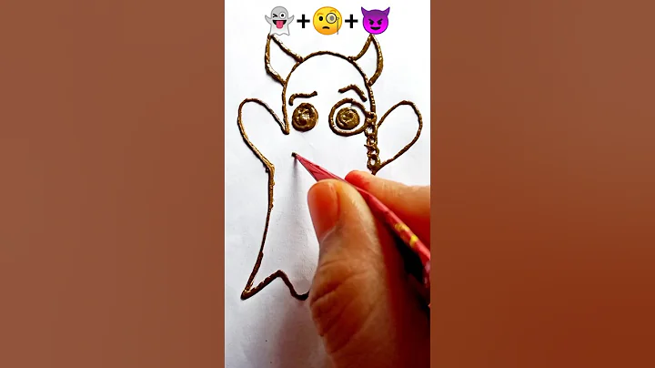 👻+🧐+😈|Mix Emoji Drawing|Combine Three Emojis#short#shorts#shortsfeed#tiktok#viral#youtubeshorts