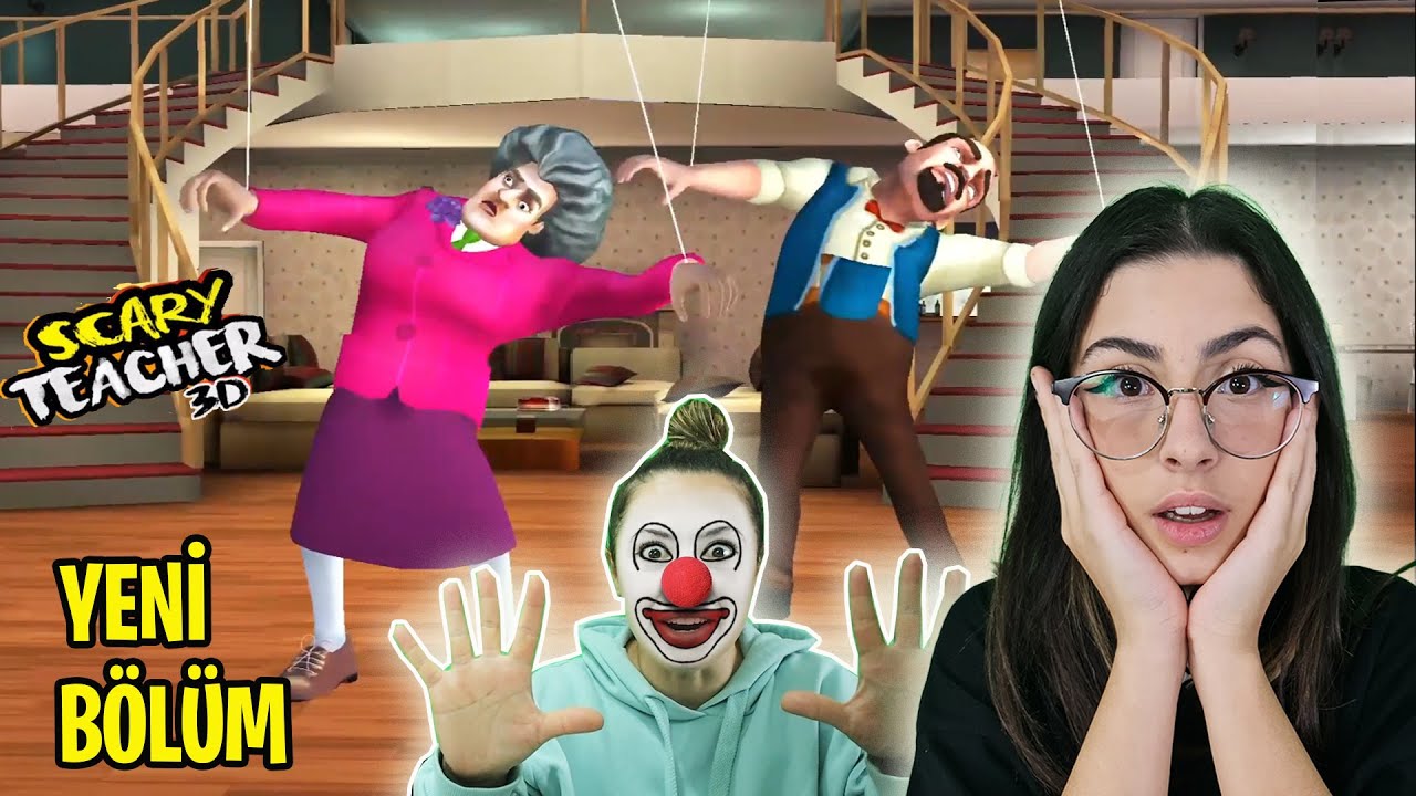 SCARY TEACHER 3D DELİ ÖĞRETMEN KUKLA OLDU BÜYÜK ŞAKA YENİ BÖLÜM 2 BÖLÜM BİRDEN  EYLÜL LAL