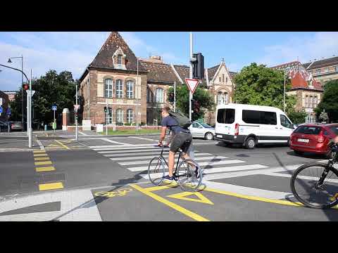 Bike to work from Pest to BME