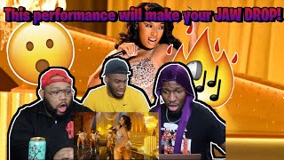 Megan Thee Stallion - Body \/ Savage Remix [Live from the 63rd GRAMMYs 2021] REACTION!!