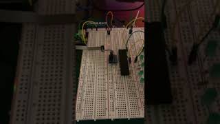 CS120B ATMega1284p Festive Loght set up