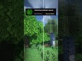 #Minecraft better leaves texture pack #comparison #shorts #texturepack