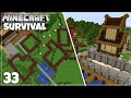 Planning a Medieval Seaside Town | Minecraft 1.16 Survival Let's Play
