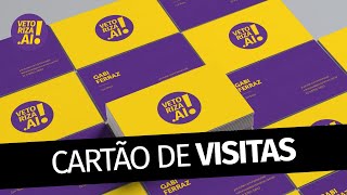 Como criar um CARTÃO DE VISITA no Illustrator