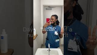 #adayinmylife as a nursing student the full video is on my channel check it out 💙 @NiaAyannaTV