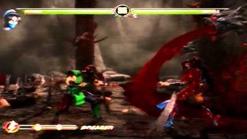 Mortal Kombat 9 - Secret Classic Reptile Fight