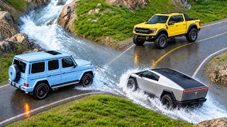Car vs Fast Flowing River in BeamNG Drive! screenshot 5