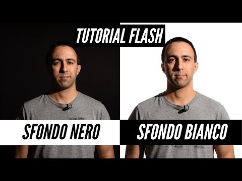 Foto di RITRATTO con il FLASH: come ottenere uno SFONDO NERO o uno SFONDO BIANCO senza modificatori?